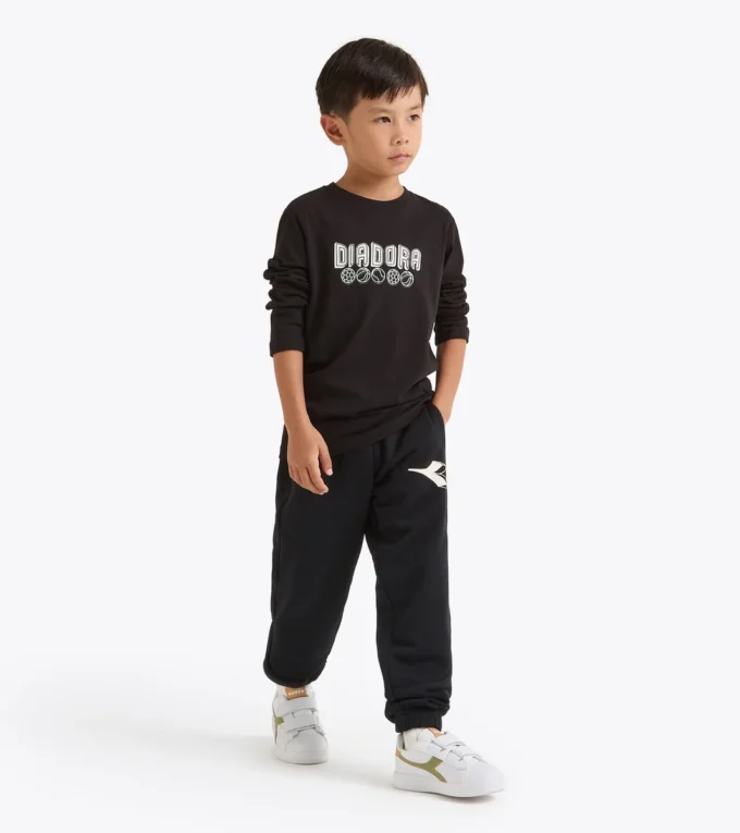 Jb. T-Shirt Ls Logo Baumwoll-Langarm-T-Shirt – Jungen