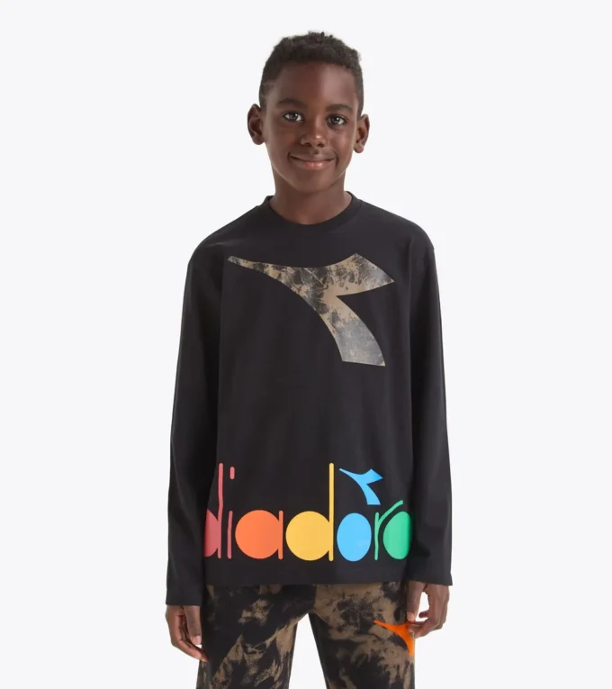 Jb. T-Shirt Ls Tye Dye Langarm-T-Shirt mit Tie-Dye-Details – Jungen