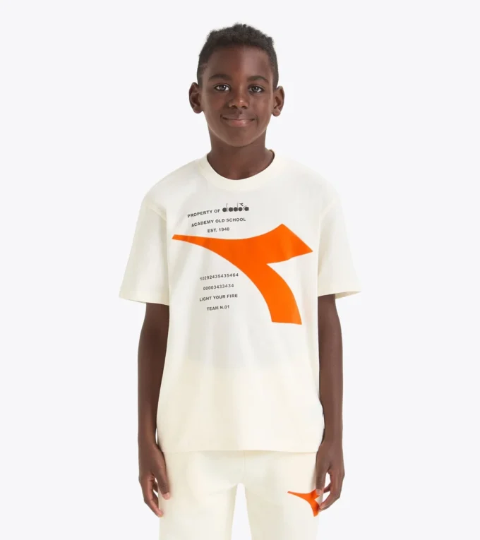 Jb. T-Shirt Ss Fregio T-Shirt mit kontrastierendem Logo – Jungen