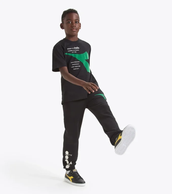 Jb. T-Shirt Ss Fregio T-Shirt mit kontrastierendem Logo – Jungen