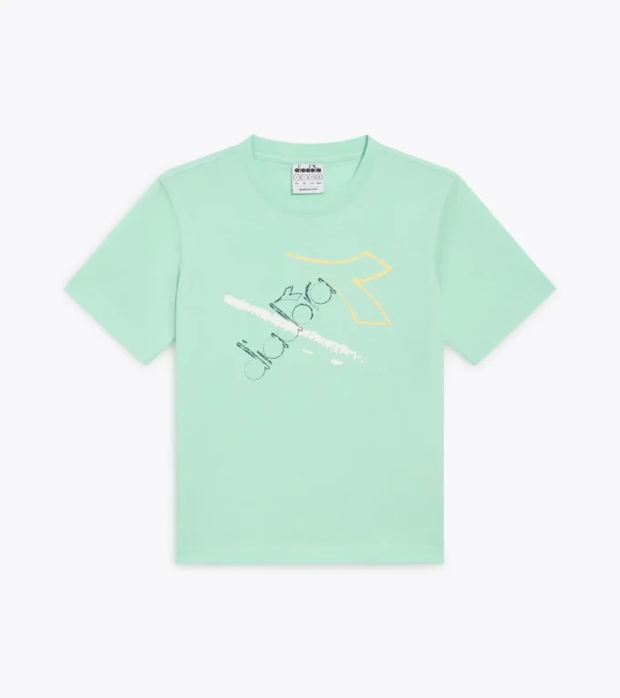 Jb. T-Shirt Ss Graffiti Bl Baumwoll-T-Shirt – Jungen