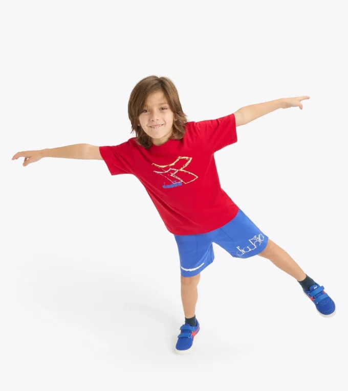 Jb. T-Shirt Ss Graffiti Bl Baumwoll-T-Shirt – Jungen