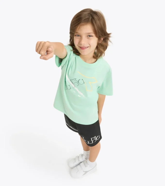 Jb. T-Shirt Ss Graffiti Bl Baumwoll-T-Shirt – Jungen