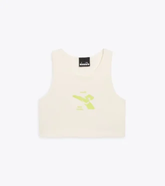 Jg. Crop Top Smile Logo T-Shirt Cropped Logo – Mädchen