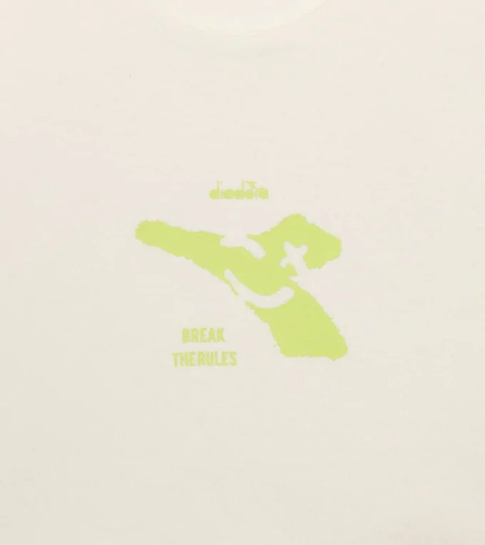 Jg. Crop Top Smile Logo T-Shirt Cropped Logo – Mädchen