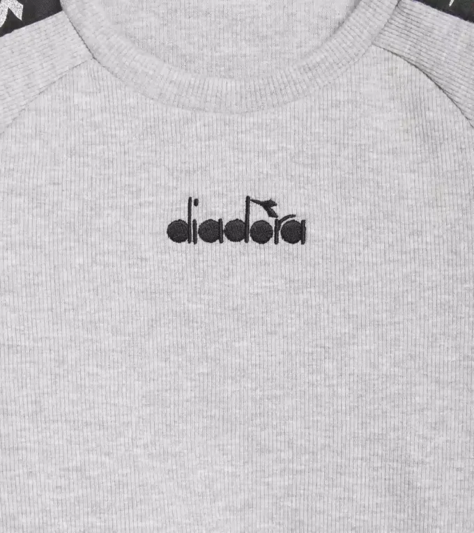 Jg. Crop Top Tape Geripptes Crop-Top – Mädchen