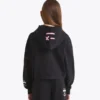 Jg. Hoodie Fz Pink Smile Hoodie mit verblassten Details – Mädchen