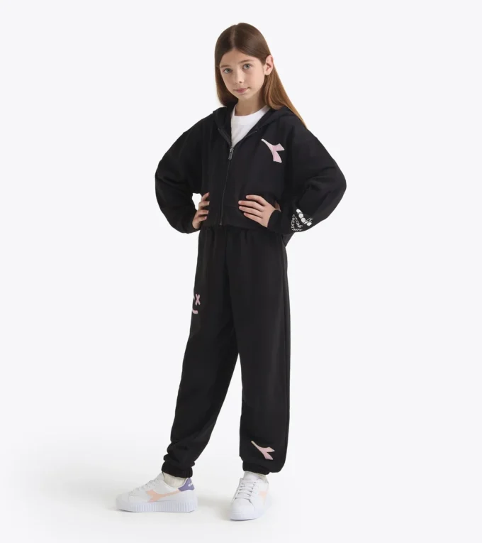 Jg. Joggerhose Pink Smile Joggers – Bequeme Passform – Mädchen