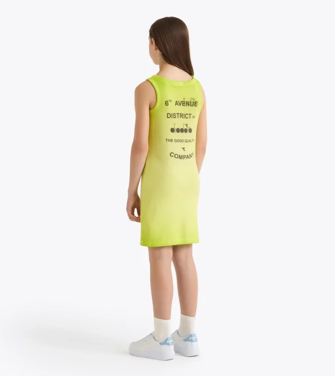 Jg. Kleid District Sportliches geripptes Kleid – Mädchen