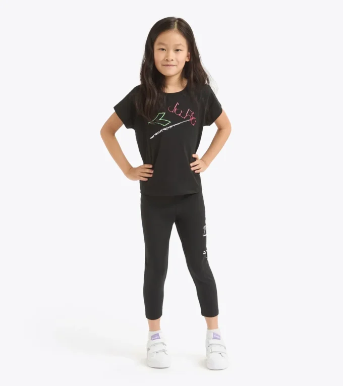 Jg. Leggings Graffiti Leggings mit Graffiti-inspiriertem Print – Mädchen