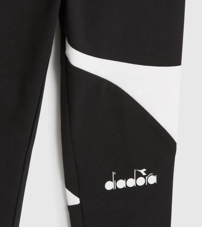 Jg.Leggings Power Logo Stretch-Baumwoll-Frottee-Sportleggings – Mädchen