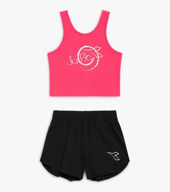 Jg. Set Essential Sports Sl Sportset – Tanktop und Shorts – Mädchen Jg. Set Essential Sports Sl Sportset – Tanktop und Shorts – Mädchen