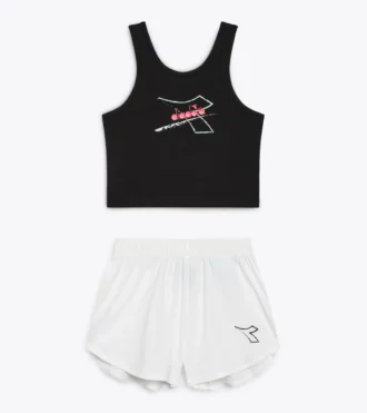 Jg. Set Essential Sports Sl Sportset – Tanktop und Shorts – Mädchen