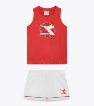 Jg. Set Ss Puzzles Sportset – Tanktop und Shorts – Mädchen