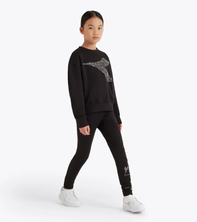 Jg. Sweatshirt Rhinestone Sweatshirt – Mädchen