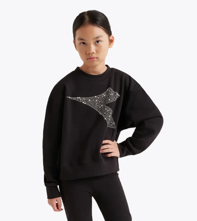 Jg. Sweatshirt Rhinestone Sweatshirt – Mädchen