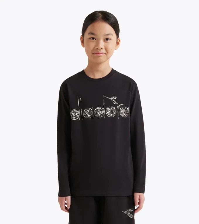 Jg. T-Shirt Ls Rhinestone Langarm-T-Shirt – Mädchen