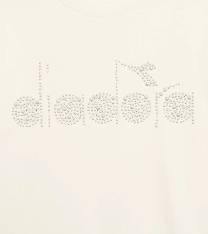 Jg. T-Shirt Ls Rhinestone Langarm-T-Shirt – Mädchen