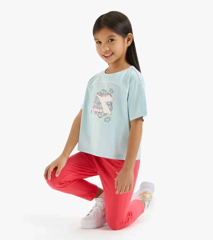 Jg. T-Shirt Ss Puzzles T-Shirt – Mädchen Jg. T-Shirt Ss Puzzles T-Shirt – Mädchen