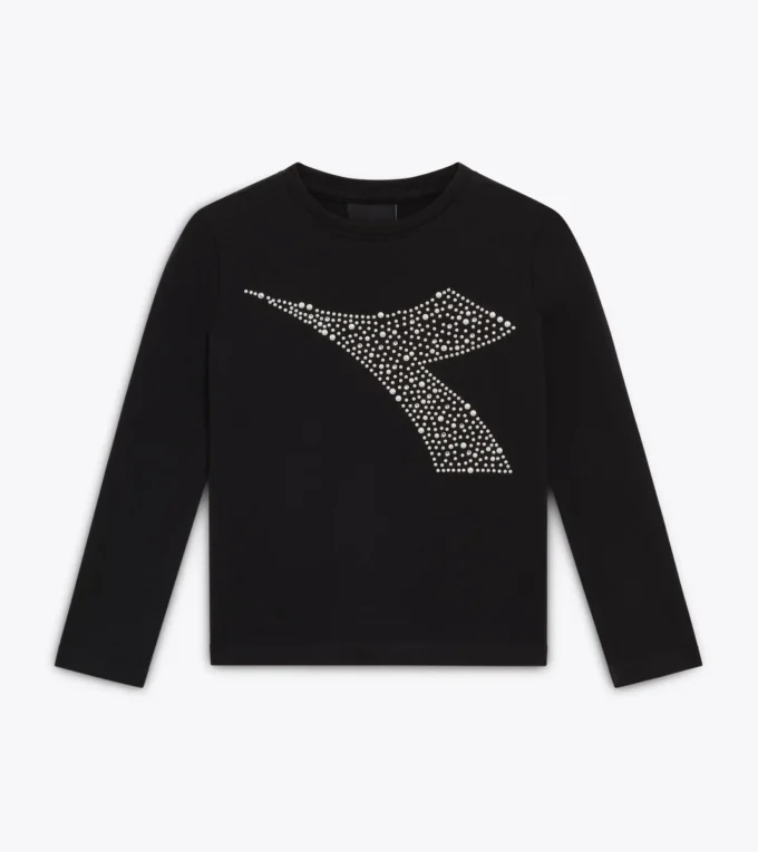 Jg. T-Shirt Ss Rhinestone Td Sport-T-Shirt – Mädchen