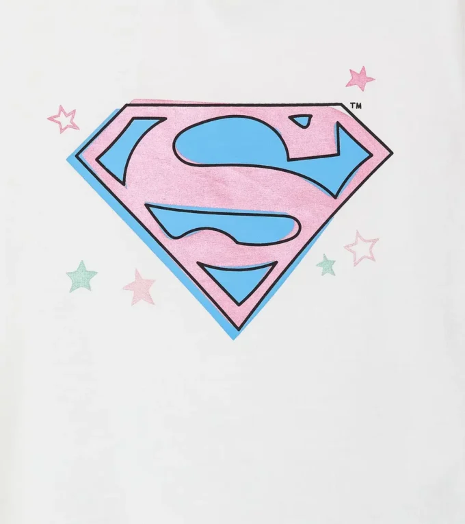 Jg.T-Shirt Ss Supergirl Superheldinnen-T-Shirt – Mädchen
