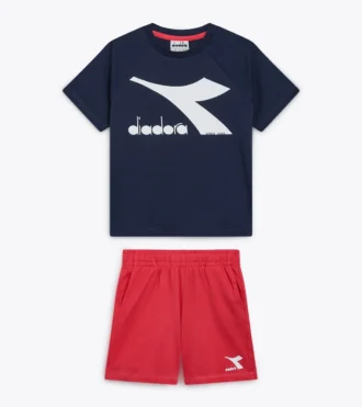 Ju. Set Ss Core Sportset – T-Shirt und Shorts – Unisex – Jungen und Mädchen