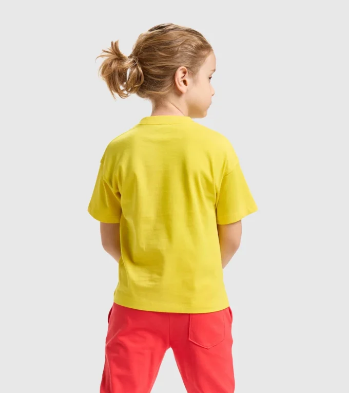 Ju.T-Shirt Ss Bl Rainbow Junior Baumwoll-T-Shirt – Unisex