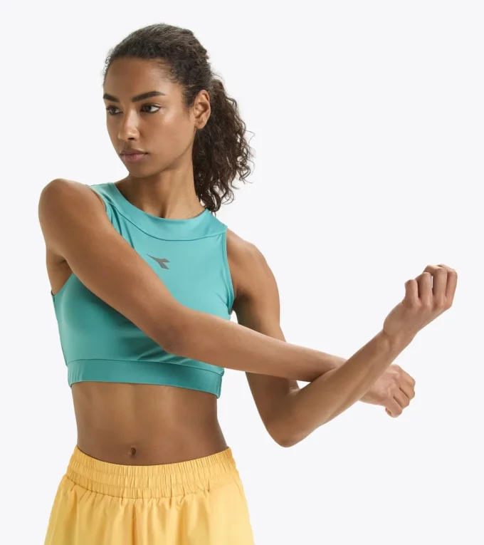 L. Crop Top Run Snug Laufshirt