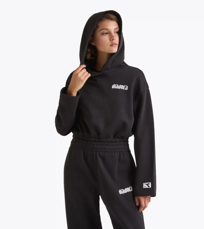 L. Hoodie Athl. Logo Cropped Hoodie