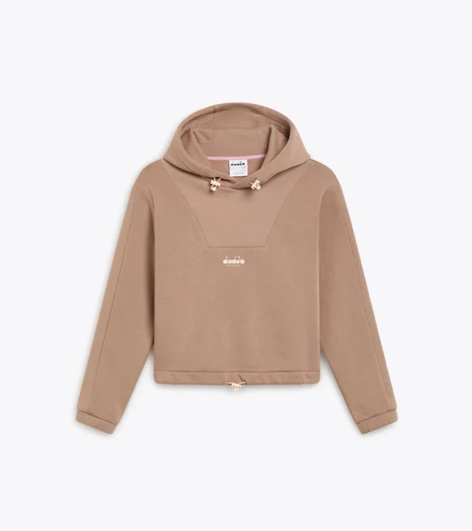 L. Hoodie Athl. Logo Fleece-Hoodie mit verstellbarer Passform