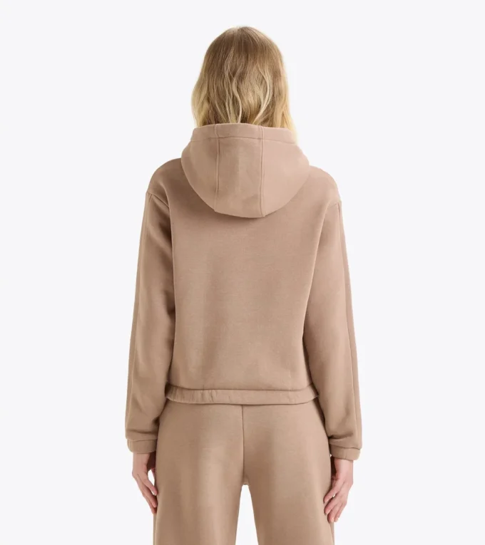 L. Hoodie Athl. Logo Fleece-Hoodie mit verstellbarer Passform