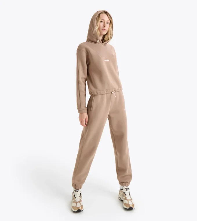 L. Hoodie Athl. Logo Fleece-Hoodie mit verstellbarer Passform