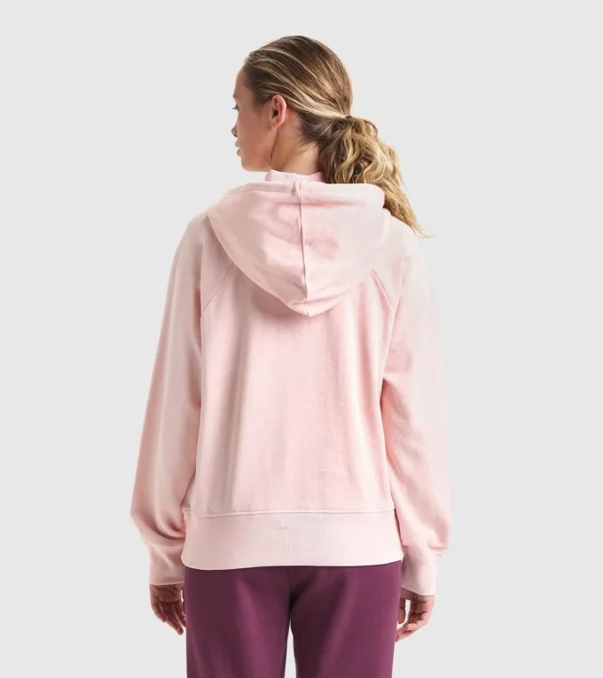 L. Hoodie Flounce Kapuzen-Sweatshirt