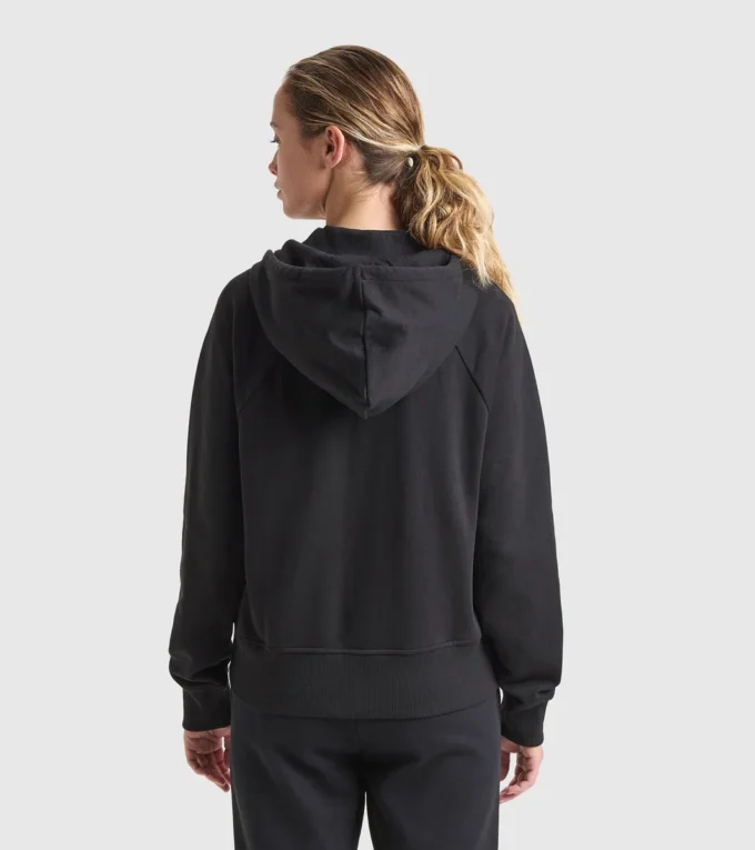 L. Hoodie Flounce Kapuzen-Sweatshirt