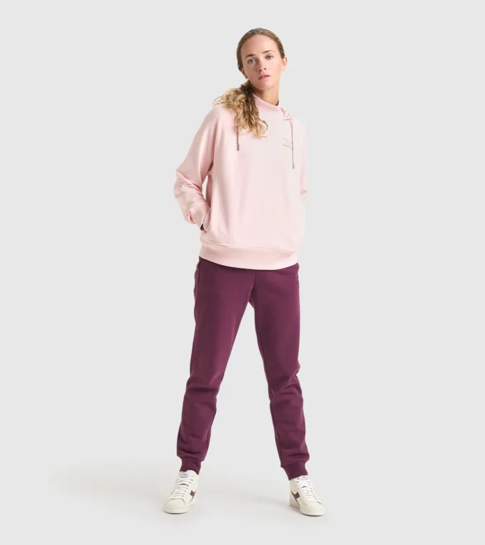 L. Hoodie Flounce Kapuzen-Sweatshirt