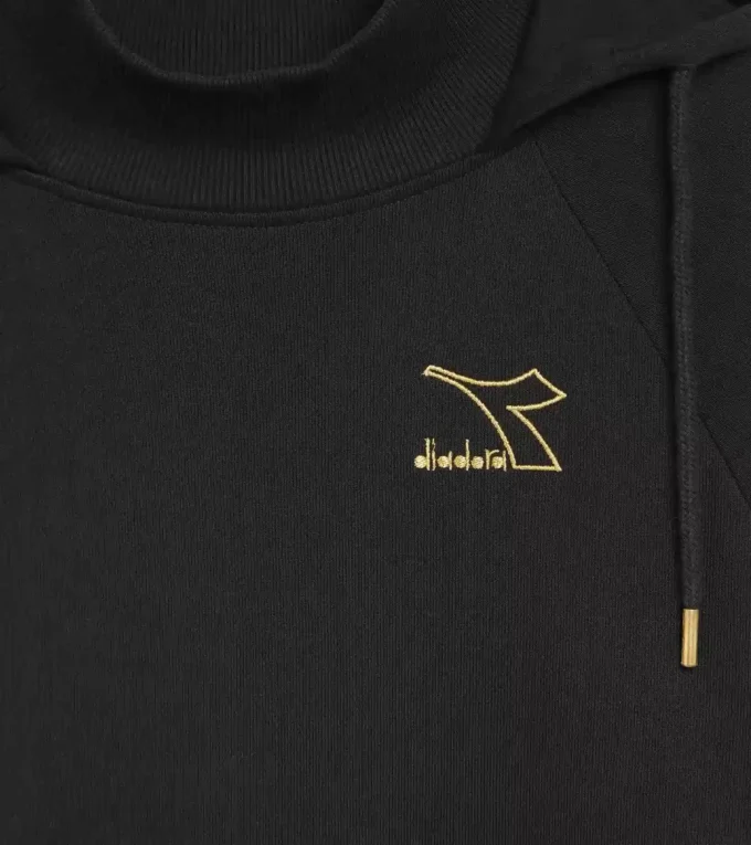 L. Hoodie Flounce Kapuzen-Sweatshirt