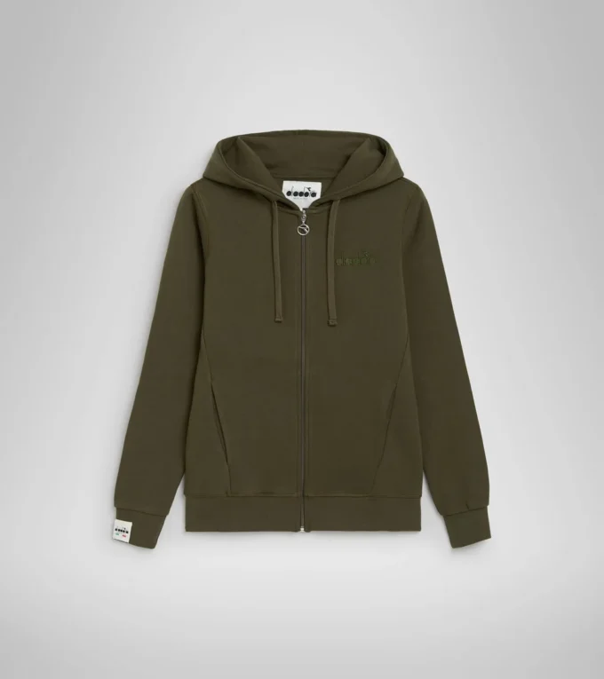 L. Hoodie Fz Mii Kapuzenpullover – Made in Italy