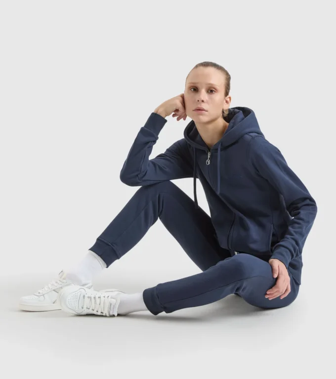 L. Hoodie Fz Mii Kapuzenpullover – Made in Italy