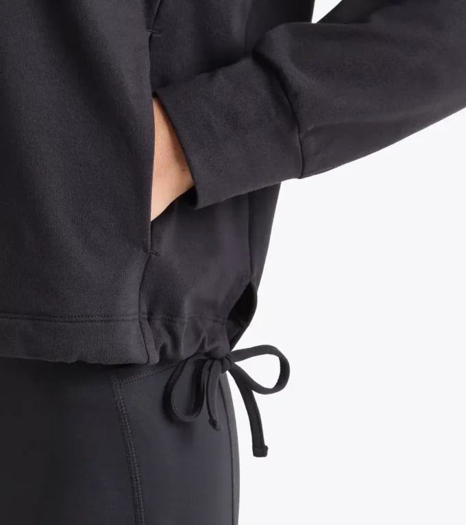 L. Jersey Pullover Hoodie Run Crew Jersey-Hoodie für nach dem Training