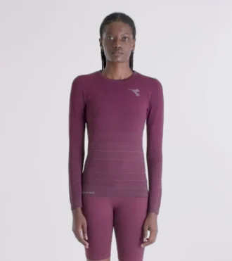 L. Ls T-Shirt Stratouno Langärmeliges, technisches T-Shirt zur Temperaturregulierung – Laufen