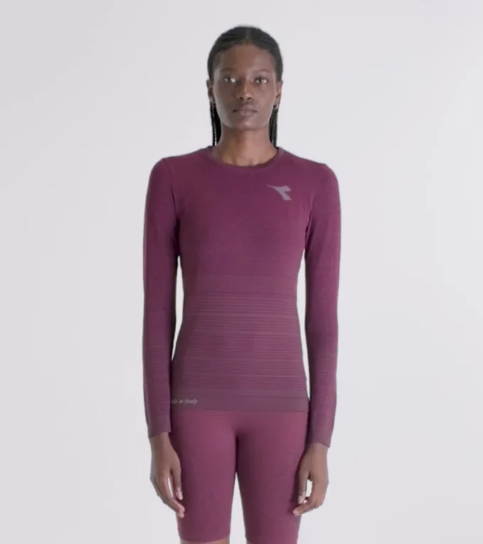 L. Ls T-Shirt Stratouno Langärmeliges, technisches T-Shirt zur Temperaturregulierung – Laufen