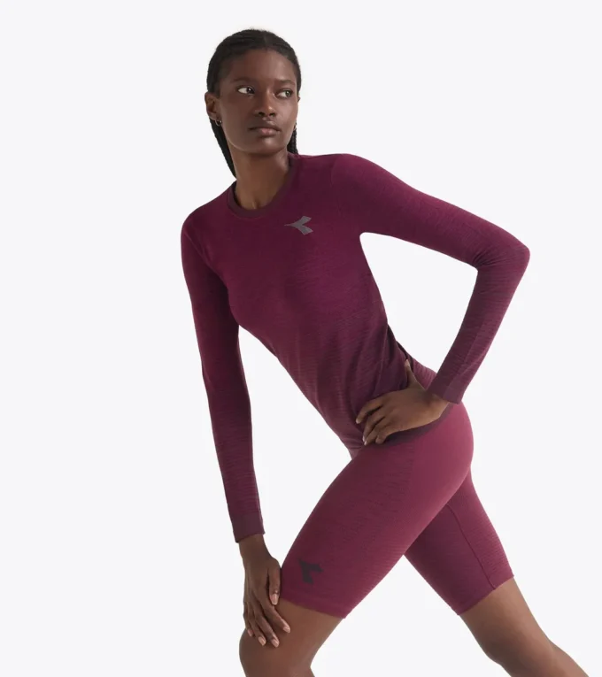 L. Ls T-Shirt Stratouno Langärmeliges, technisches T-Shirt zur Temperaturregulierung – Laufen