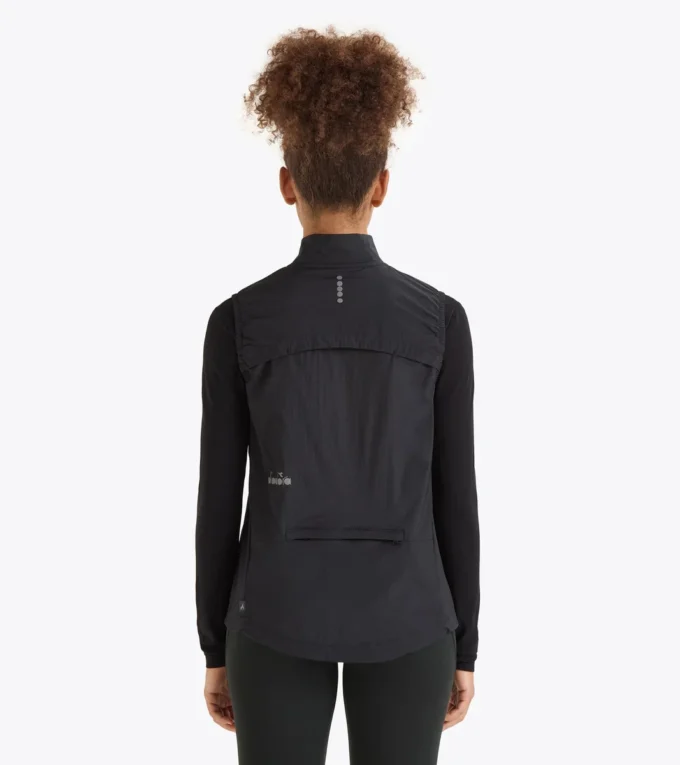 L. Packbare Weste Packbare winddichte Laufweste