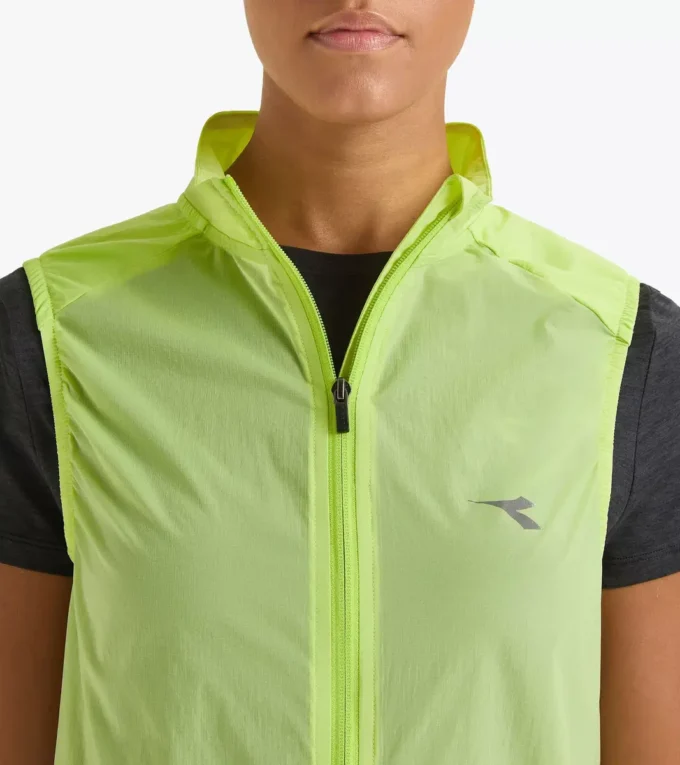 L. Packbare Weste Packbare winddichte Laufweste