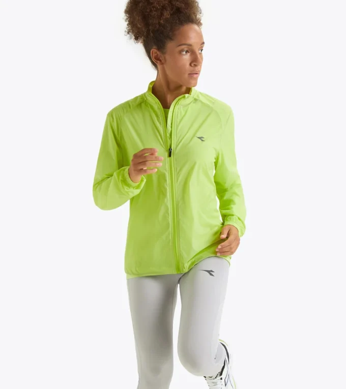 L. Packbare Windjacke Packbare winddichte Laufjacke