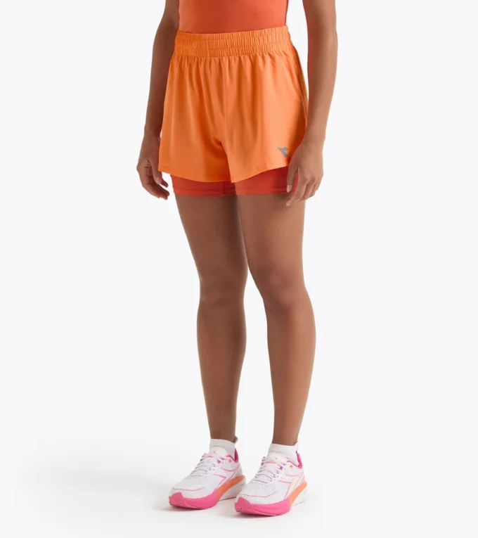 L. Shorts 2In1 5 Run Crew 2-in-1-Laufshorts – Training