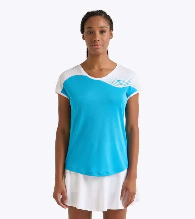 L. T-Shirt Court Tennis-T-Shirt