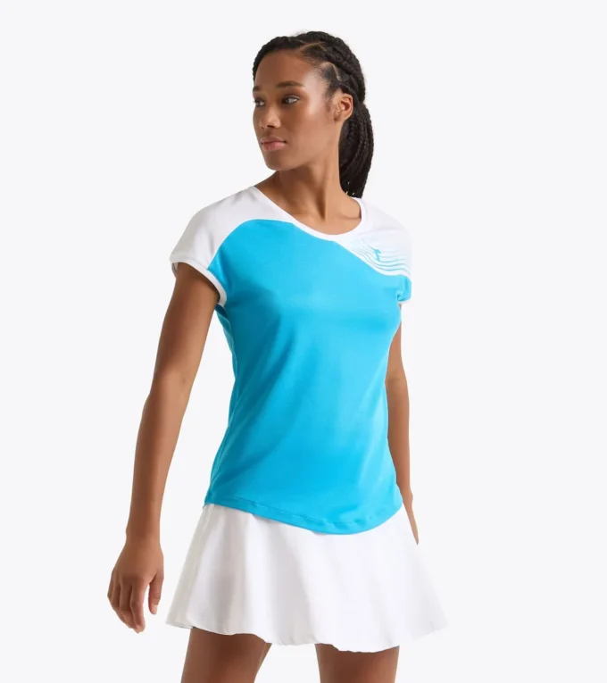 L. T-Shirt Court Tennis-T-Shirt
