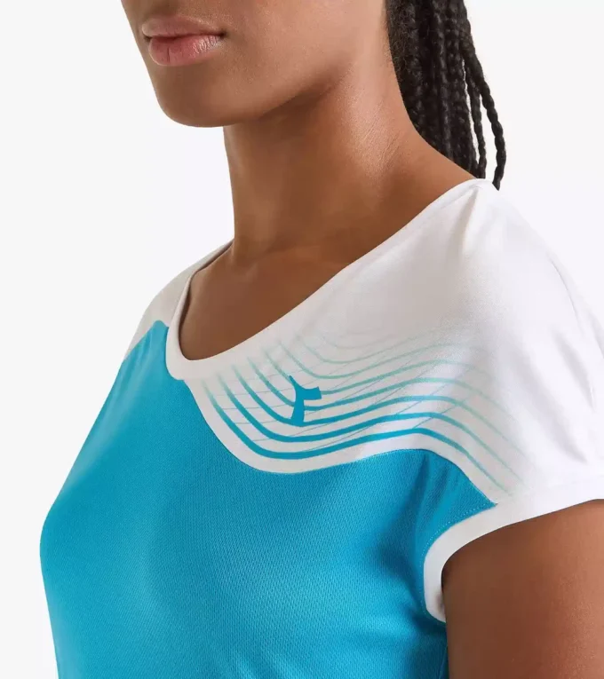 L. T-Shirt Court Tennis-T-Shirt