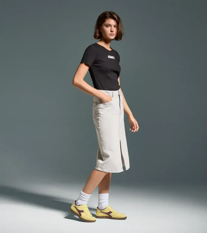 L. T-Shirt Ss Athl. Logo Sportswear T-Shirt